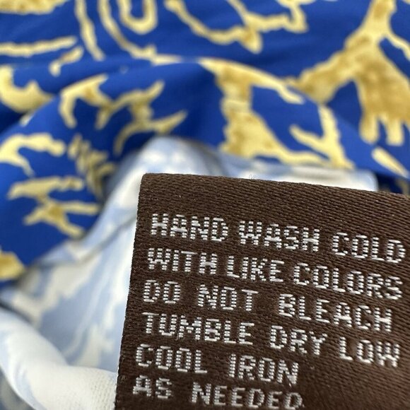 J. Mclaughlin Dress Floral Blue size M - Picture 5 of 11